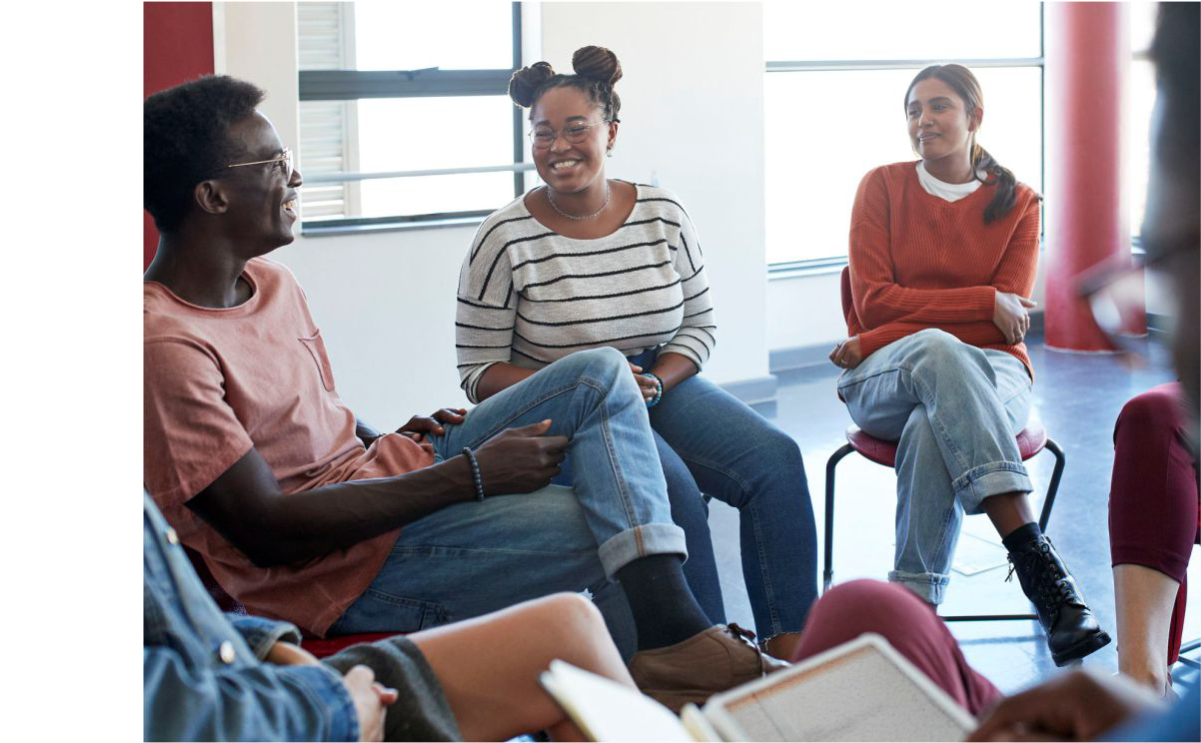 Image of a group psychological therapy section